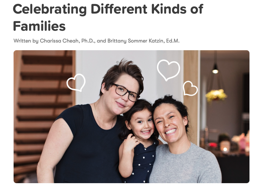 Dr. Cheah writes about Celebrating Different Family Structures